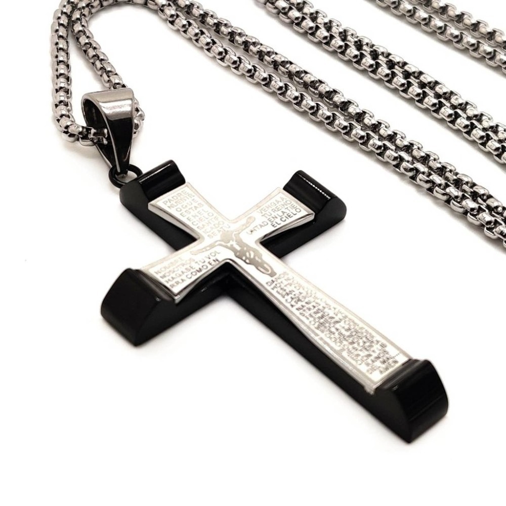 New Stainless Steel Cross Pendant